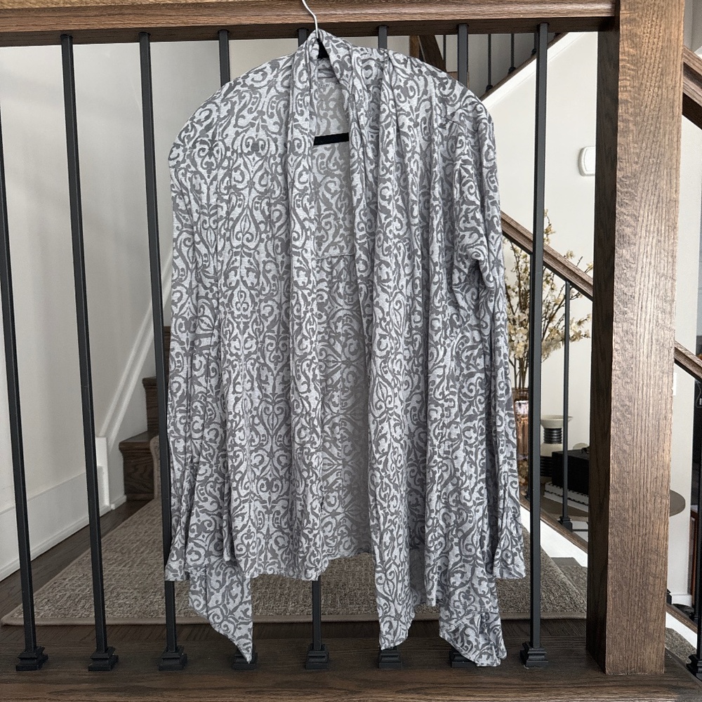 Long sleeve drape cartigan